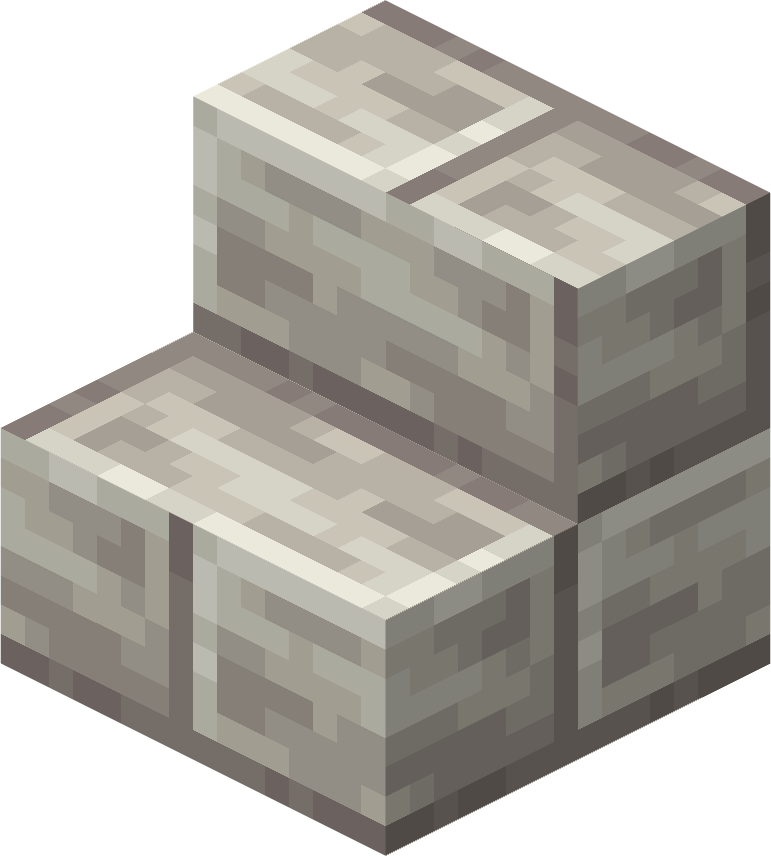 Limestone Brick Stairs