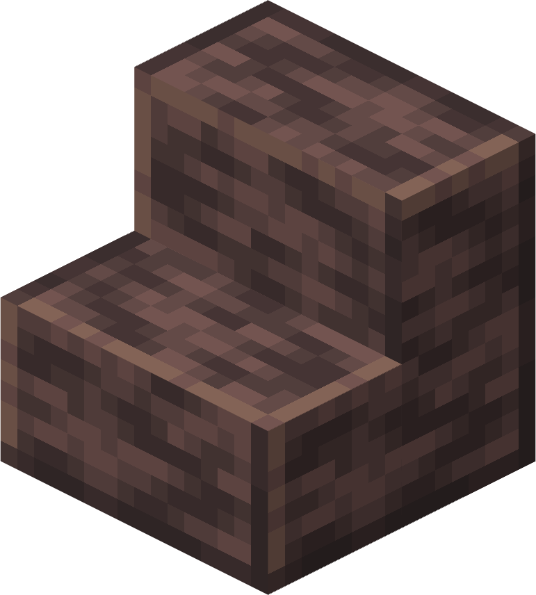 Polished Dark Dripstone Stairs