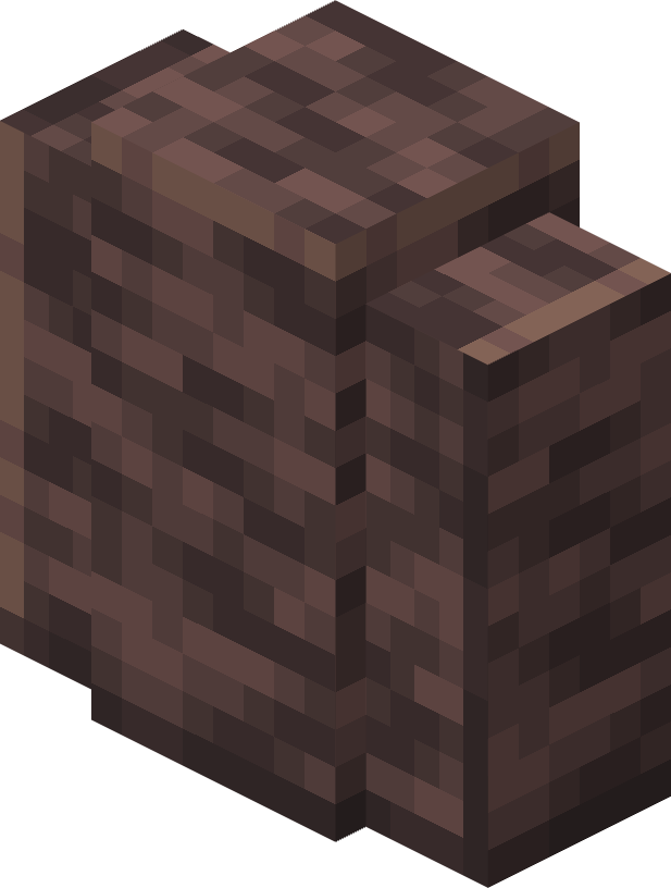 Polished Dark Dripstone Wall